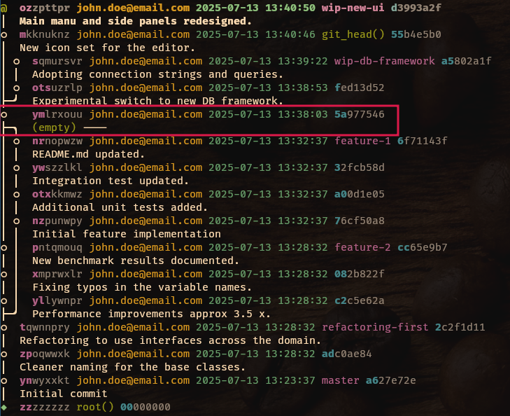 Parallel PRs version history